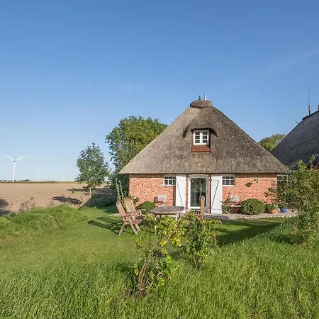 Holiday home Idyllische Kleine Reetdachkate Mit Blick Ueber Felder - Kamin, Terrasse & Privatparkplatz *